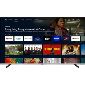 Vestel 70UA9540 Ultra HD 4K LED televizyon, siyah çerçeveli ekranında akıllı TV menüsünü gösteriyor