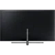 Samsung 75Q9FN Ultra HD 4K QLED TV, genel renkli ince tasarım ve standlı ekran görünümü