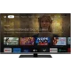 Vestel 55OG9930 Ultra HD 4K OLED televizyon, Google TV arayüzü ve içerik menüsüyle önden görünüm