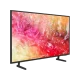 Samsung 55DU7200 Ultra HD 4K LED televizyon, ince çerçeve ve canlı renklerle ekranda soyut görüntü.