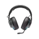 JBL Quantum ONE kablolu siyah gaming kulaklık, mikrofonlu ve dolgulu kulaklık pedleriyle önden görünüm