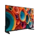 Vestel 40FV9750 Full HD FHD LED televizyon, renkli dairesel desenli ekranıyla açılı görünümde.