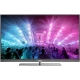 Philips 55PUS7181 Ultra HD 4K LED TV ekranında renkli ışıklar ve kalabalık sahne, genel renk.