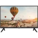 Axen AX24LEDE6681 HD Ready LED televizyon, siyah çerçeveli ekranında Kapadokya balonları görüntüsü