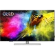 Grundig 65 GO 975A Ultra HD 4K OLED TV, ince çerçeveli ve renkli papağan görüntülü siyah televizyon