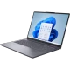 Gri Lenovo IdeaPad Slim 3 83K2001FTR008 iş ve ofis laptopu, açık ekranda önden çapraz açıyla görünüm