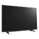LG 43UF6407 Ultra HD 4K LED TV, siyah ekranlı modern tasarım televizyon, genel renkli TV standda