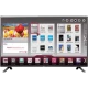 LG 42LF580N LED televizyon ekranında Smart TV arayüzü ve uygulama menüleri, Full HD FHD görüntü.