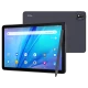 TCL Tab 10 S mat gri uygun fiyatlı tablet; önde ekran açık ve arkada kamera modülü görünüyor