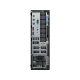 Dell OptiPlex 7070 N004O7070SFF_W masaüstü bilgisayarın siyah-gri bağlantı portlu arka paneli