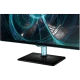 Samsung T24D390 Full HD FHD TV, genel renkli ince tasarımlı ekranda mavi ışık efekti görünüyor