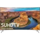 Samsung 55KS8500 55 inç Ultra HD 4K LED televizyon; kavisli dağ manzarası ekranında gösteriliyor