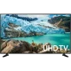 Samsung 50RU7090 Ultra HD 4K LED televizyon vitrin görseli, genel renkli şık TV ekranı