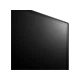 LG OLED83C46LA Ultra HD 4K OLED televizyon, genel siyah çerçeveli tasarım, ince panel görünümü