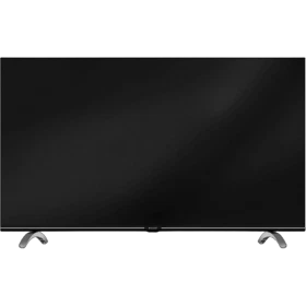 Arçelik A40 C 685 AE Full HD LED televizyon, siyah ekranı ve ayaklı tasarımıyla önden görünüm