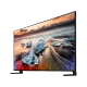 Samsung 75Q900R Ultra HD 8K QLED televizyon, genel siyah tasarım ve canlı sahne görüntüsü