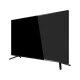 Arçelik A43L 6945 5B Full HD FHD LED televizyon, siyah ekranı ve ince çerçevesiyle önden açılı görünüm