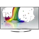 Sunny Smart Siyah Ultra HD 4K 49 inç televizyon, ekranda renkli soyut görüntüyle önden görünüm