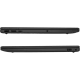 HP 15-fc1002nt D2QC7EA siyah iş ve ofis laptop yan bağlantı portları görünümü