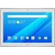 Lenovo Tab4 10 Plus TB-X704F beyaz tablet, 3 GB RAM 32 GB depolama ekranı vitrin görünümüyle