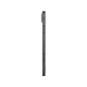 TCL Tab 11 koyu gri uygun fiyatlı tabletin yan görünümü, bağlantı noktaları önden görünür.