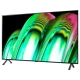 LG OLED48A29LA Ultra HD 4K OLED televizyon; genel renkli ekran, renkli dalga desenli canlı görüntü