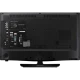 Samsung HG28EE690AB HD Ready LED TV’nin arka bağlantı portları ve stand bölümü görünüyor, genel renk.