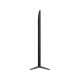 TCL 65C6K Ultra HD 4K LED televizyon, genel siyah renk, ince kavisli standlı tasarım