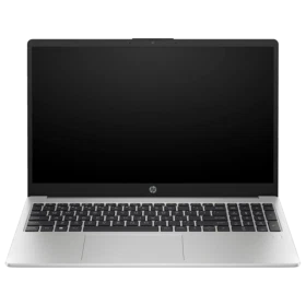 HP 250 G10 9G2G8ETA74 gri iş ve ofis laptopu, açık ekran ve klavye görünümü