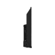 Grundig Toronto 32 GEH 6955 B HD Ready LED TV’nin siyah renkli ince yan görünümü ve bağlantı girişleri