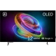 Arçelik A 1265 C AI Ultra HD 4K OLED TV, renkli ekran içeriğiyle önden görünüm