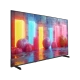 Vestel 70UT9740 Ultra HD 4K LED televizyon, siyah çerçevesinde renkli soyut görüntü gösteriyor