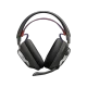 JBL Quantum 950 Kablosuz siyah oyuncu kulaklığı, mikrofonlu ve ayarlanabilir kafa bandıyla önden görünüm