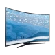 Samsung 49KU7350 Ultra HD 4K LED televizyon, genel renkli şık tasarım ve canlı deniz manzaralı ekran.