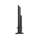 Vestel 40FA9531 Full HD FHD LED televizyonun siyah renkli ince yan profili ve ayak standı