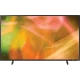 Samsung HG55AU800EE Ultra HD 4K LED televizyon, genel renkli kavisli ekranlı vitrin görünümü