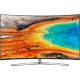 Samsung 55MU9500 Ultra HD 4K LED televizyon, ince siyah tasarımlı TV ekranında canlı renkler görünüyor