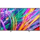 Philips 75PUS8303 Ultra HD 4K LED televizyon ekranında renkli ışık efektleri, genel renkli vitrin görünümü
