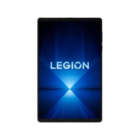 Lenovo Legion Y700 Gen 4 12 GB 256 GB siyah oyuncu tablet ekranında LEGION logosu görünüyor