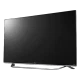 LG 55UF850V Ultra HD 4K LED Televizyon, siyah ekranda ince tasarımlı şık televizyon görünümü