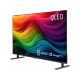 Arçelik A 855 C Ultra HD 4K QLED TV, renkli ekranı ve ayaklı tasarımıyla önden görünüm