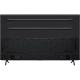 LG 98QNED89T6A Ultra HD 4K QNED televizyonun arka panel görünümü, genel siyah renk.