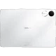 Honor Pad V9 8 GB 256 GB beyaz tabletin arka görünümü, çift kamera modülü ve HONOR logosu.
