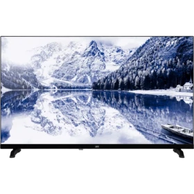 SEG 32SRB900 HD Ready LED TV, karlı dağ ve göl manzarası görüntüsüyle önden görünüm