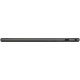 Lenovo Tab M10 TB-X505F 32 GB siyah tabletin yan görünümü, güç ve ses bağlantıları görünüyor