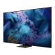 Samsung 98QN990F Ultra HD 8K QLED televizyon, genel renkli şık ekran tasarımı; canlı mavi-mor görüntü.