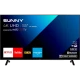 Sunny SN55FMN243 Ultra HD 4K TV, siyah çerçeveli 55 inç akıllı televizyon