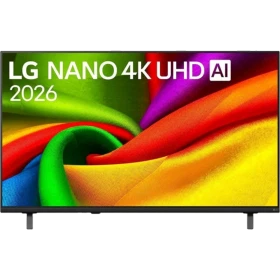 LG 85NU900B6LA Ultra HD 4K LED televizyon ekranında canlı renkli desenler ile vitrin görünümü