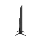 Grundig 75 GJU 8000 Ultra HD 4K LED TV’nin yandan görünümü ve ayaklı tasarımı