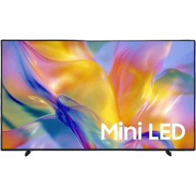 Samsung 100M90H Ultra HD 4K TV, renkli Mini LED ekranıyla önden görünüm